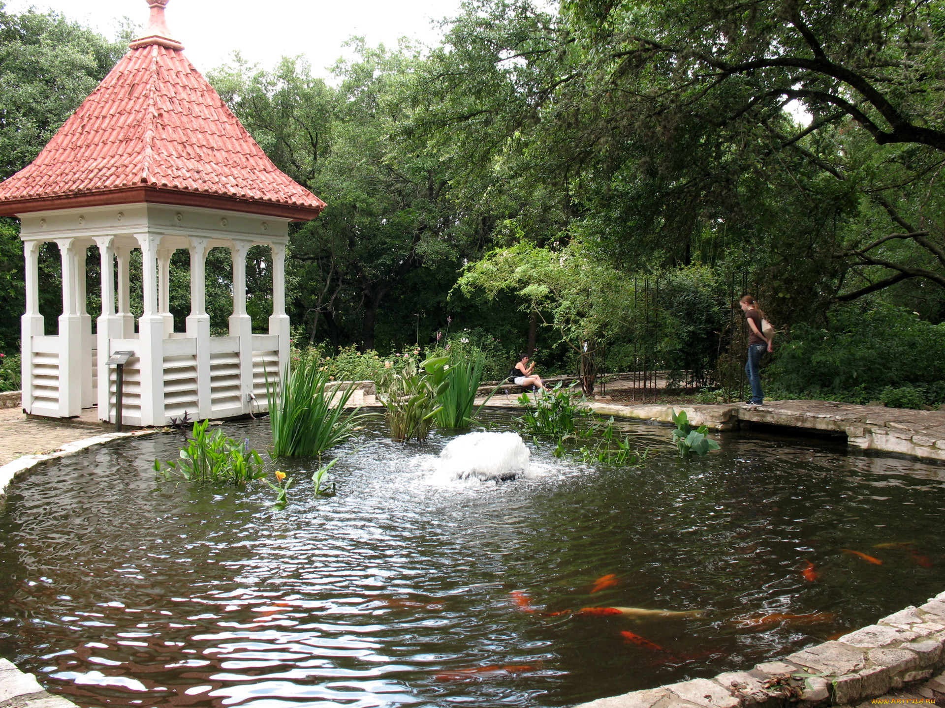 zilker, botanical, garden, , texas, , 